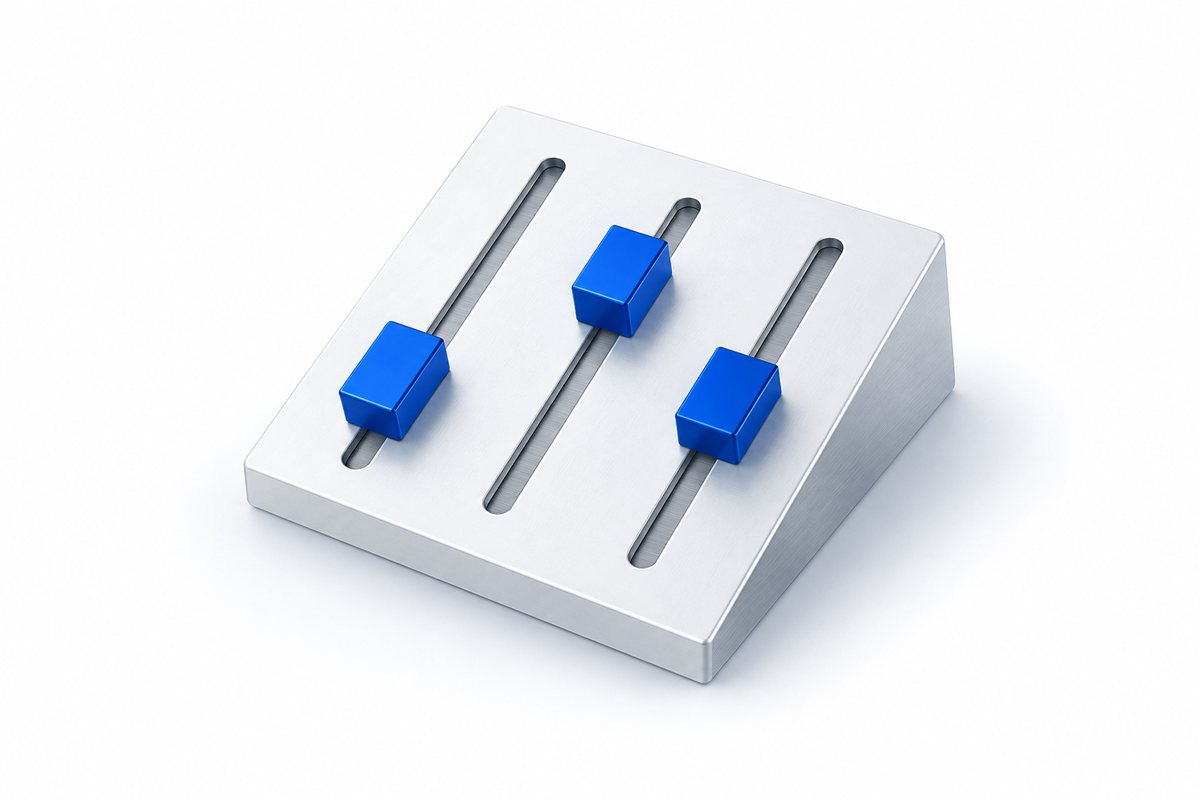 A diagnostic instrument with cobalt sliders
